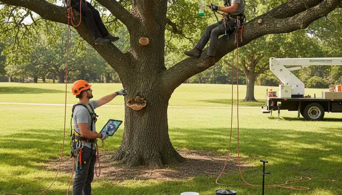 Tree disease treatment service in Baton Rouge, LA for fungus, rot, and declining trees