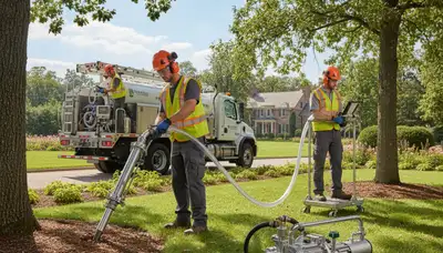 Tree fertilizing service in Baton Rouge, LA helping trees grow strong in clay soil and heat