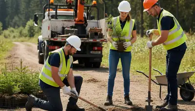 Tree planting services in Baton Rouge, LA by local arborists for healthy landscape growth