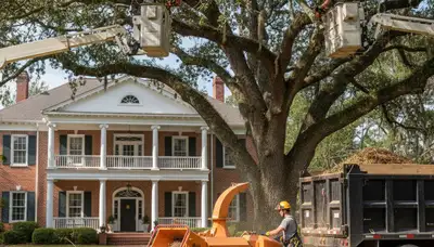 Professional tree removal crew serving Baton Rouge, LA on batonrougetreeremovalla.com