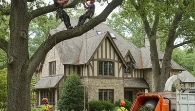 Baton Rouge, LA tree service team providing safe tree removal and trimming for local properties